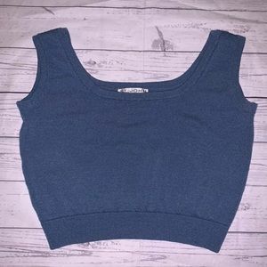 St John Separates Knit Crop Top